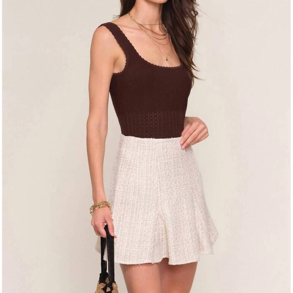 NEW HEARTLOOM nessa skirt in ivory